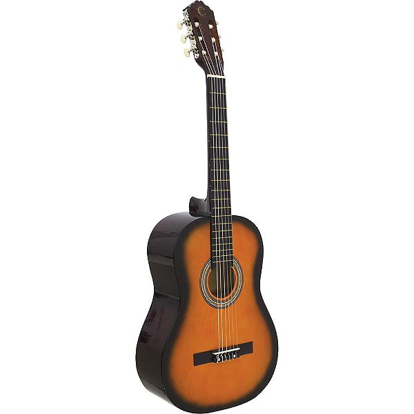 Violão Clássico De Nylon Para Destros Verniz Brilhante Com Tensor Tcg 200 Sunburst Cordoba [F097]