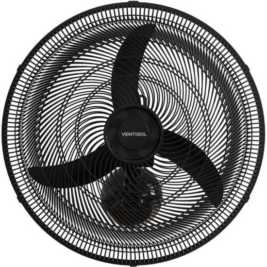 Ventilador de Parede Ventisol New 50cm Preto 220v [F002]