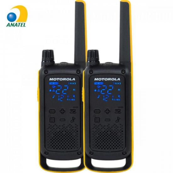 Rádio Comunicador Talkabout Motorola T470BR 35km Amarelo/Preto - PAR / 2 [F002]