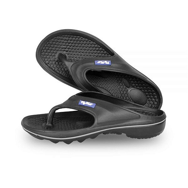 Chinelo Ortopedico Fly Feet C/ Arco E Piloto Total Support Preto 40 Ortho Pahuer Ac355 [F083]