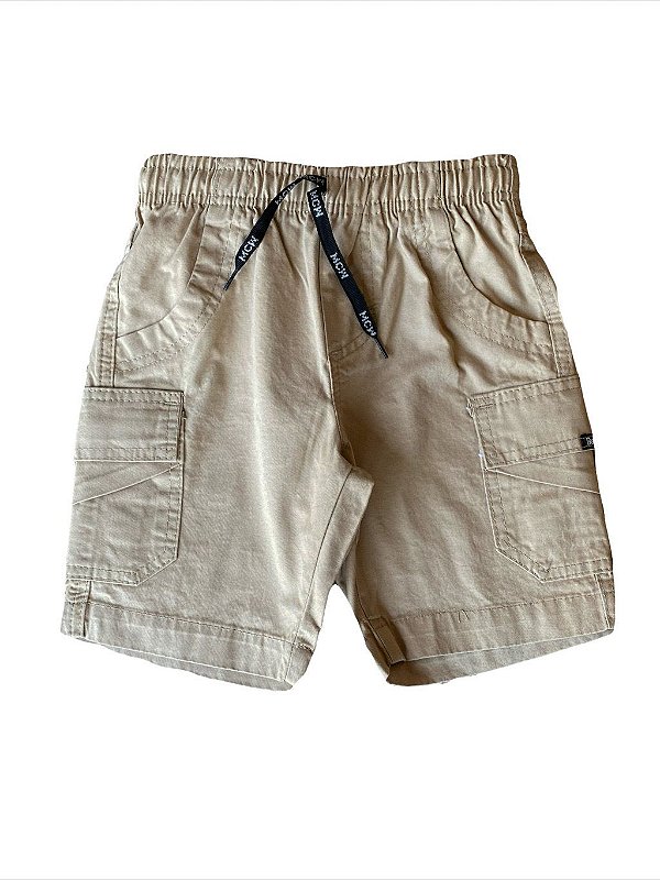 Bermuda 7535 Bella Canvas Lion Bege Infantil [F075]