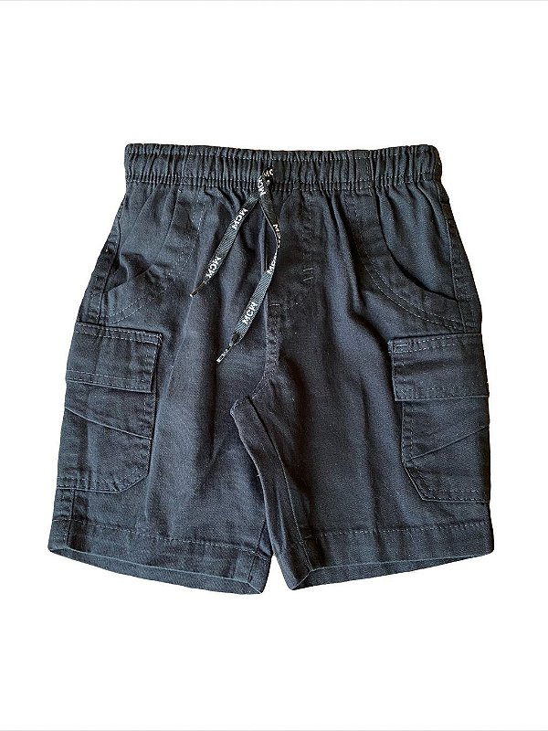 Bermuda 7535 Bella Canvas Lion Preto Infantil [F075]