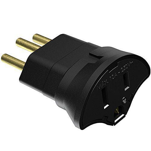 Adaptador Sms 64120 Plugue Padrao Antigo Para Tomada Padrao Novo [F083]