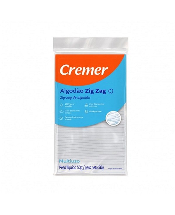 Algodao Zig-zag 50g Cremer [F083]