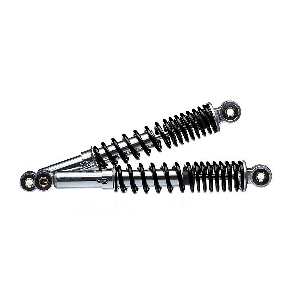 Amortecedor Cromado Buxi/gp7 (par) Biz 125 [F083]