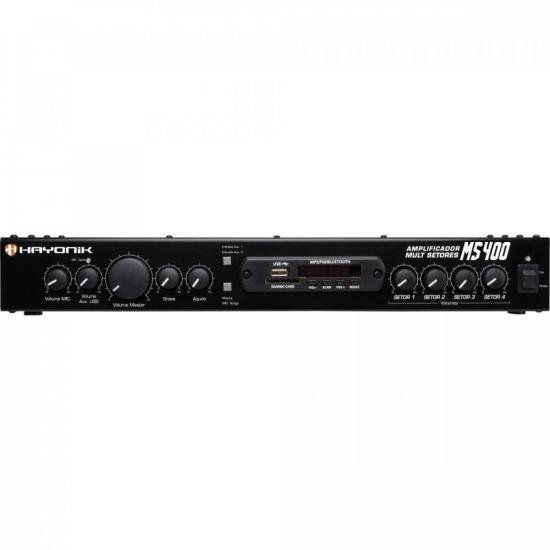 Amplificador Hayonik MS400 40W RMS Multi Setores [F003]