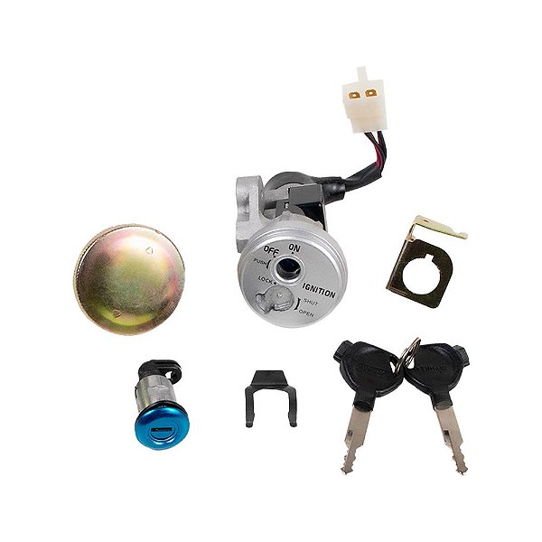 Chave Ignicao (kit Conjunto Travas) Condor Biz 125 09/15 [F016]