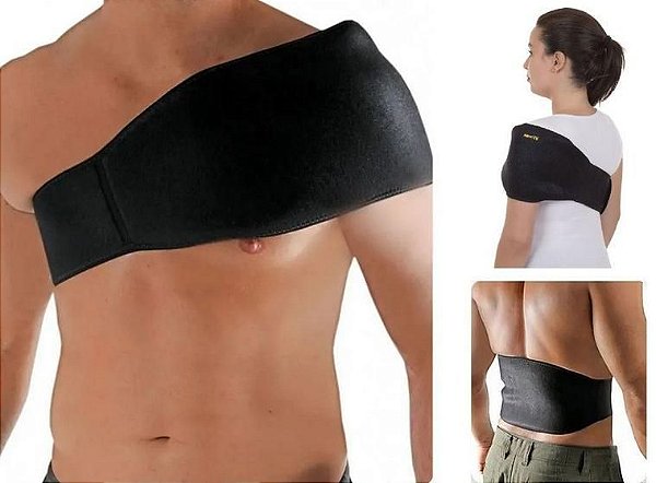 Cinta Para Bolsa De Gel Universal Preto Tamanho Unico Artipe [F083]