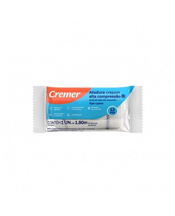 Atadura Crepom 6cmx1.8m Cysne Cremer [F083]