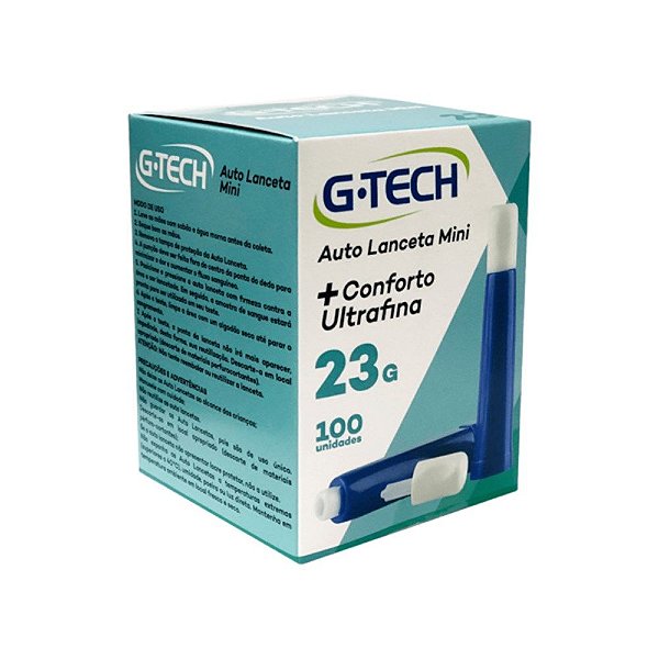 Auto Lanceta G-tech Mini 23g C/100 Un [F083]