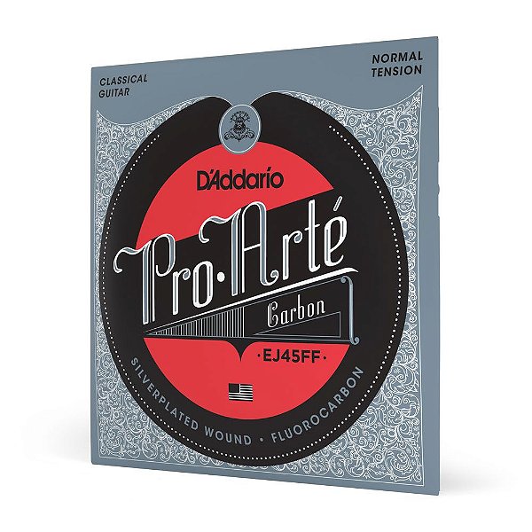 Encordoamento Violão Nylon D Addario Pro-Arté Carbon EJ45FF [F035]