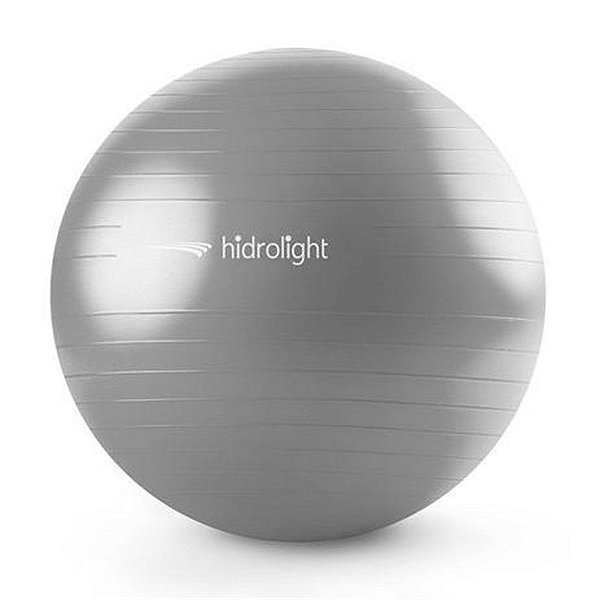Bola De Exercicios Cinza 75cm Hidrolight Fl13c [F083]