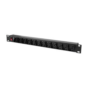 Protetor Eletronico C/ 12 Tomadas P/ Rack Cabo 3 Metros Epr 212+ 4824303 [F083]