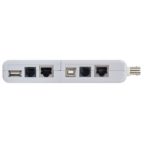 Testador De Cabos 4 Em 1 Usb, Rj45, Rj11, Rj12 E Bnc Wh-3468 [F083]