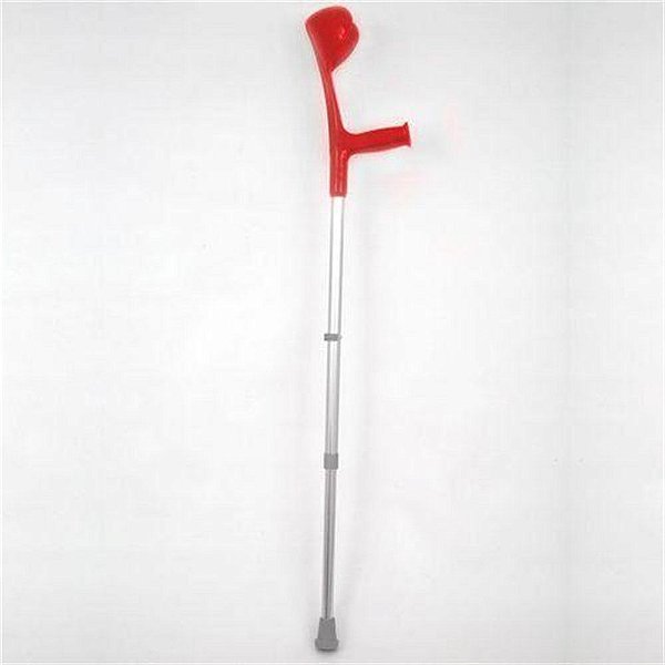 Muleta Canadense Braçadeira Fixa Vermelha Alo Tam G Mcvm 1un [F083]