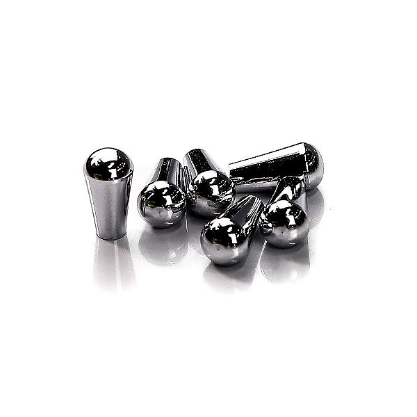 Knob Chaves Seletoras Guitarra (6 Peças) Spirit BTG-M3.5-CR [F035]