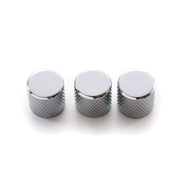 Knob Metal Instrumentos Cromado (3 Unidades) Spirit KTL-CR [F035]