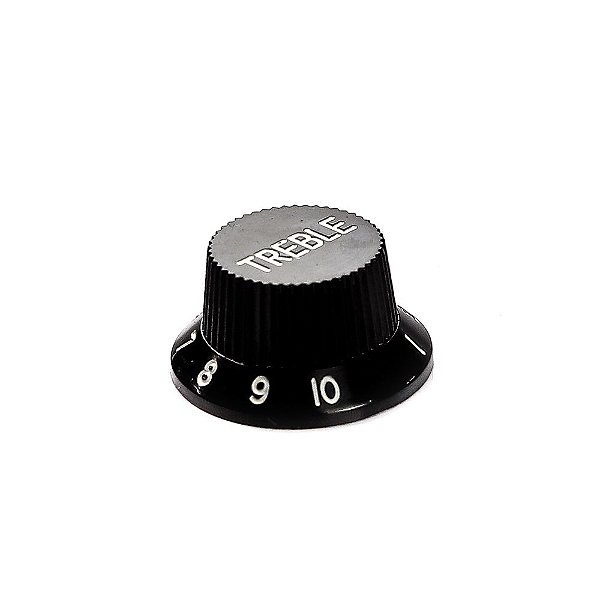 Knob Plástico Instrumentos (4 Unidades) Spirit PST-BASS-BK [F035]