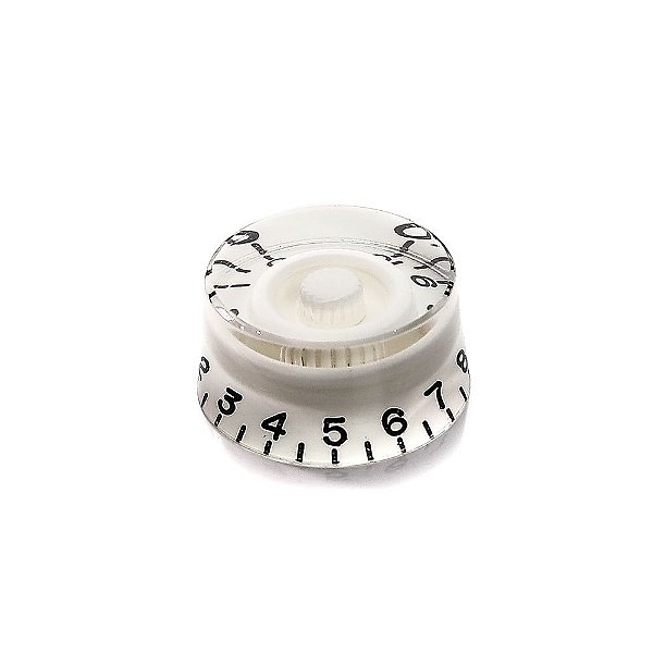 Knob Plástico Instrumentos Branco (4 Unidades) Spirit KLC-WH [F035]