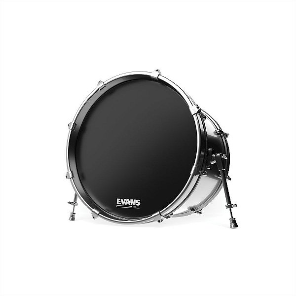 Pele De Resposta Para Bumbo 22" Evans Resonant Black BD22RBG [F035]