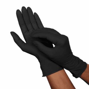 Luva Nitrilica Preta G 100un Vabene [F083]