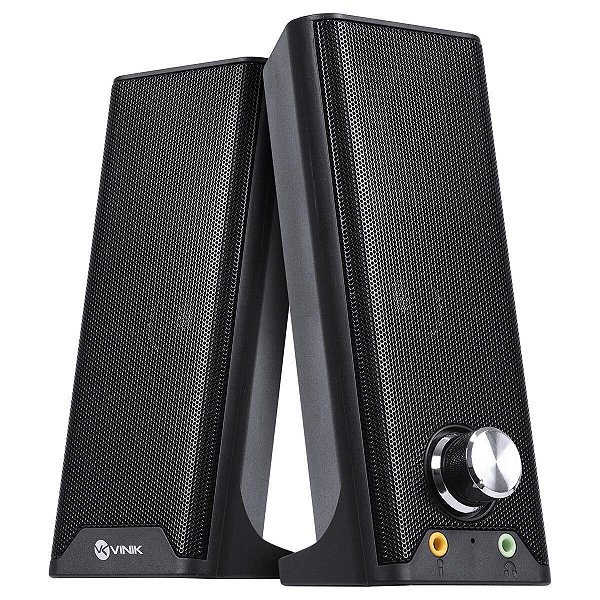 Caixa De Som 2.0 Dual Basic 6w - Fone E Microfone - Cxdu-bsic [F083]