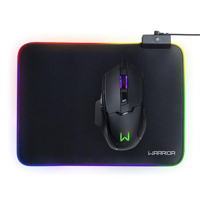 Warrior Cronos Mouse Pad Gamer Flexivel Rgb Multilaser - Ac333 [F083]