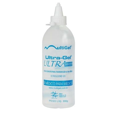 Gel Condutor Ultrassom Frasco 300g Multigel [F083]