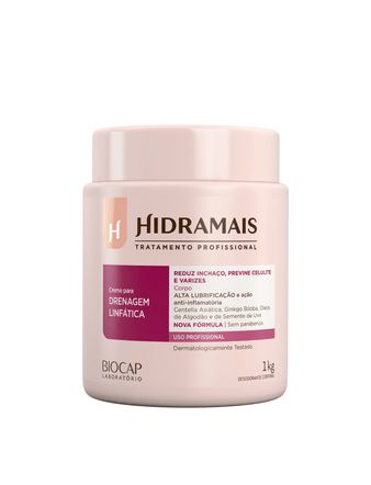 Creme Drenagem Linfatica 1kg Hidramais [F083]