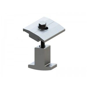Estrutura Solar Fotovoltaico Solar Group Cj6grampintsmart Middle-clamp Intermediario Smart Pacote C/ 6 Unds [F083]