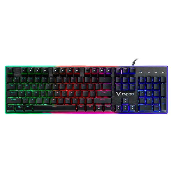 Rapoo Vpro Teclado Gamer Retroiluminado 5 Anos De Garantia V52 Pro Multilaser - Ra029 [F083]