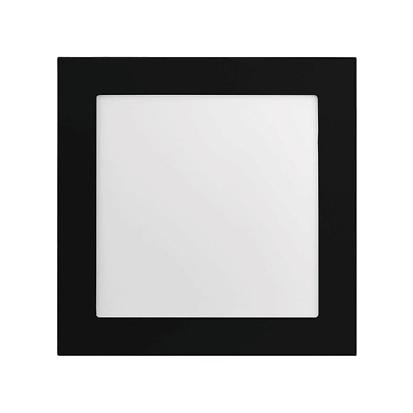 Se-240.1615 - Luminaria De Embutir 300x300 25w 1850lm 5700k Jet Black - Lote: Jul19l3035 [F083]