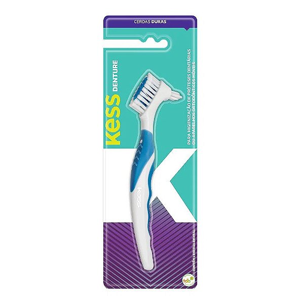 Escova Dental Denture P/ Próteses E Aparelhos Removíveis Kess 2019 [F083]