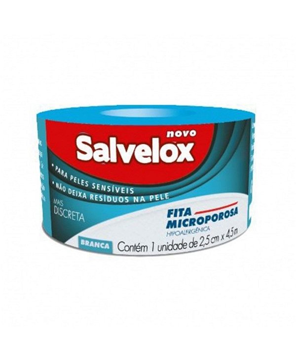 Micropore 2.5cm X 4.5m Salvelox [F083]