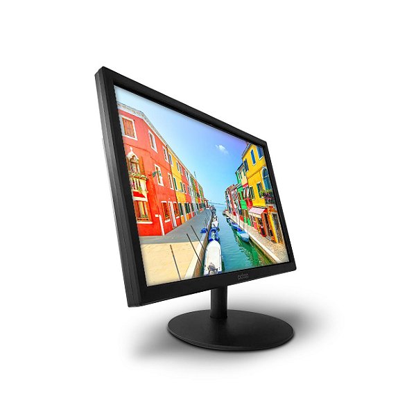Monitor Pctop Slim 19 Led Preto - Mlp190hdmi - 0071676-01 [F083]