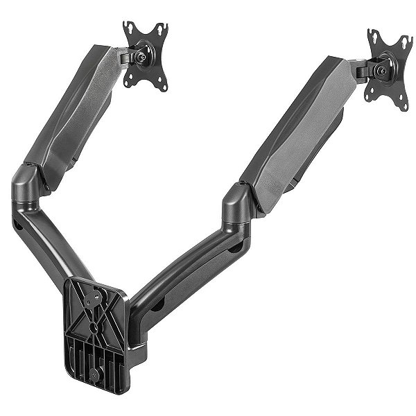 Suporte A Gás Para 2 Monitores De Parede 17""-32"" Vesa 100x100 Plmsm04a [F083]