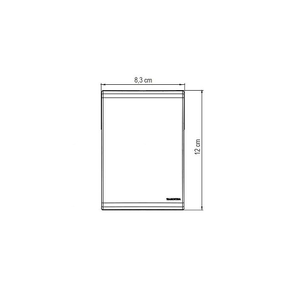 Placa 1 Posto Horizontal 4x2 Liz Branca Tramontina 57106004 [F083]
