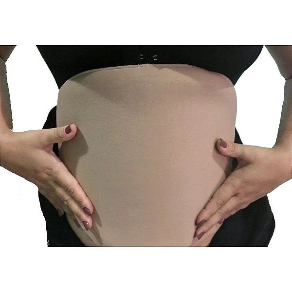 Placa Abdominal Rígida Pós Cirúrgica Para Reduçao De Seroma Chocolate Tam Un 90010 New Form [F083]
