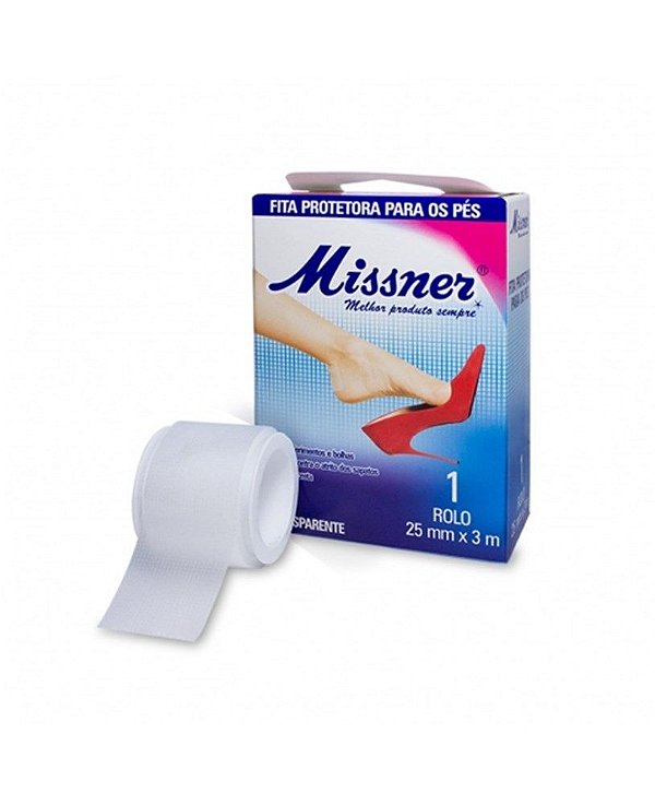 Fita Protetora Para Pes Rolo 25x3m Missner [F083]