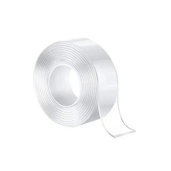 Fita De Silicone 2,50cm X 1,50m Rolo Transp Skinupper [F083]