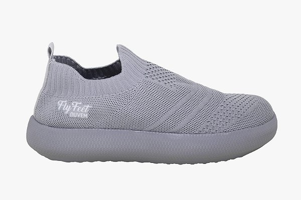 Tenis Ortopedico Flyfeet Nuvem Knit - 34/35 - Cinza Ac357 Ortho Pahuer Lote:ac3571546 [F083]