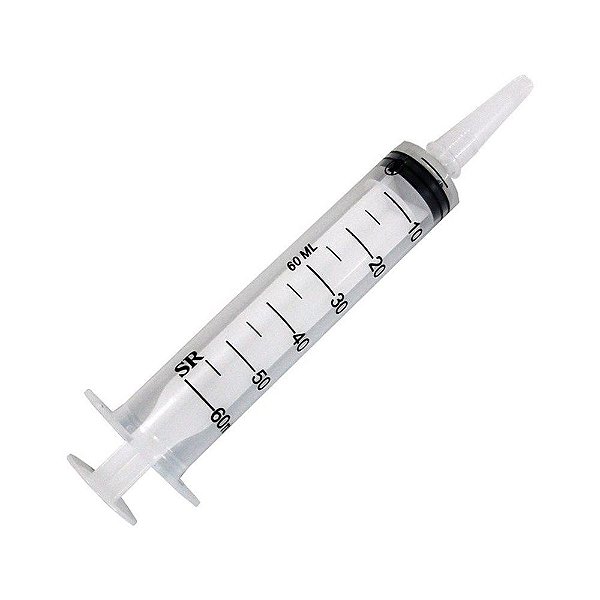 Seringa Descartável Bico Cateter 60ml 1un Sr [F083]