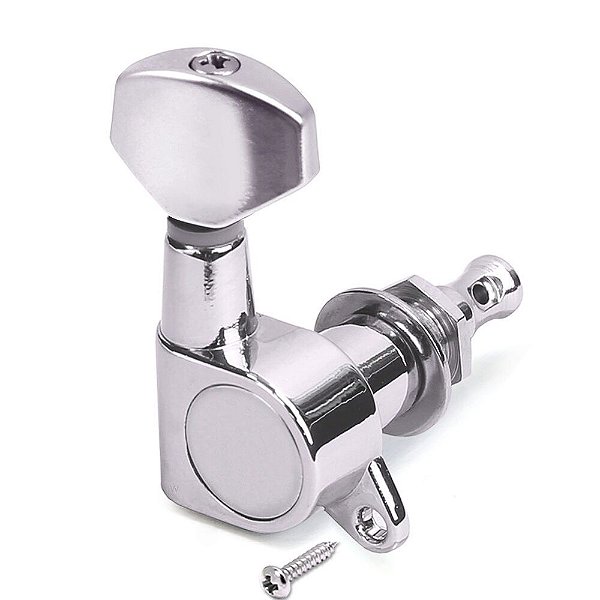 Tarraxa Para Guitarra Blindada Cromada R6 Spirit J07-CR-R6 [F035]