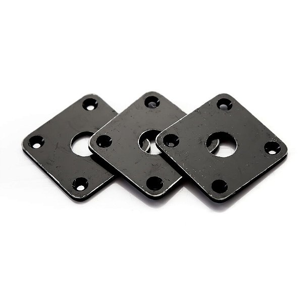 Suporte Jack Conexão Preto (3 Unidades) Spirit PLJC-BK [F035]