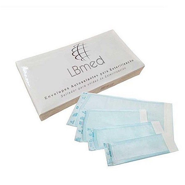 Envelope Auto Selante Grau Cirurgico 90x180mm 100un – Lbmed [F083]