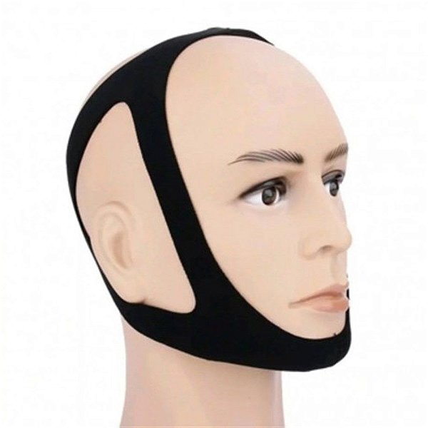 Suporte Anti Ronco ( 3 Pontos) Preto Tamanho Unico Artipe [F083]