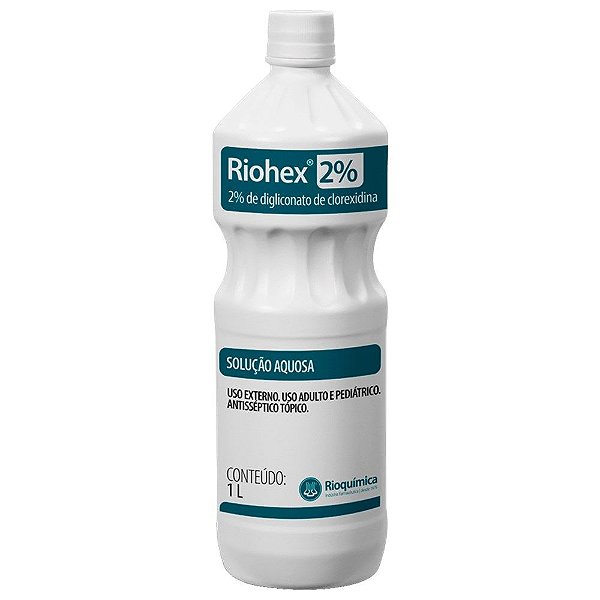 Clorexidina 0,2% Solução Aquosa 1000ml Riohex Rioquimica [F083]