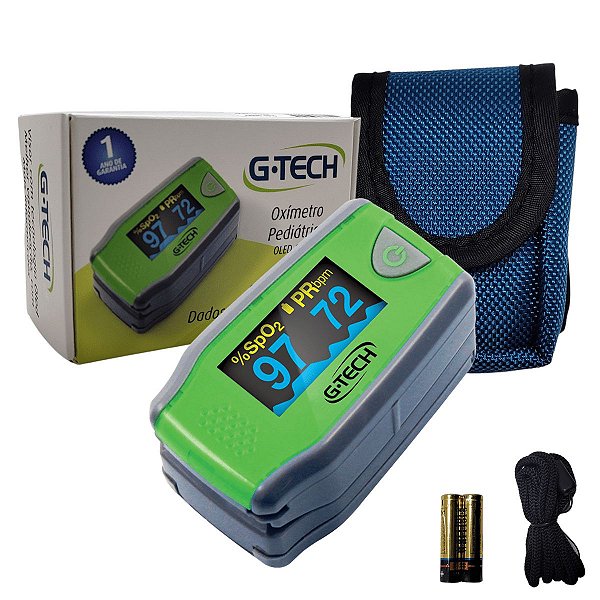Oximetro De Pulso G-tech Modelo Oled Pediatrico [F083]