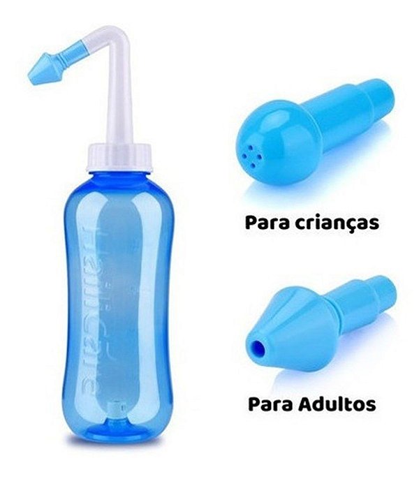 Limpador Nasal 300ml Tipo Almotolia Supermedy [F083]