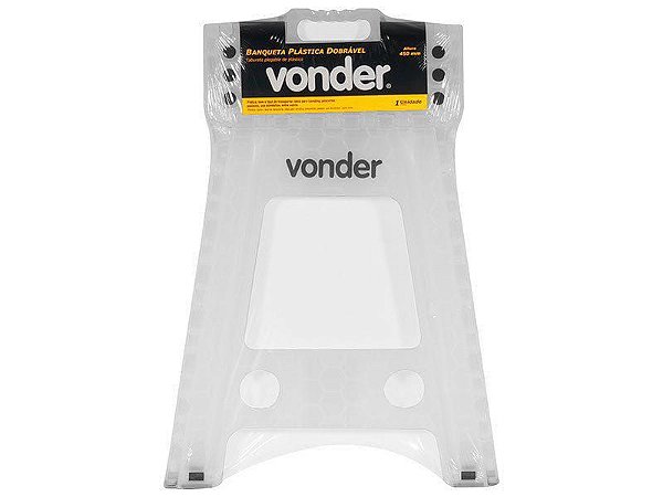 Banqueta Plastica Dobrável Vonder 3540045000 450mm [F083]
